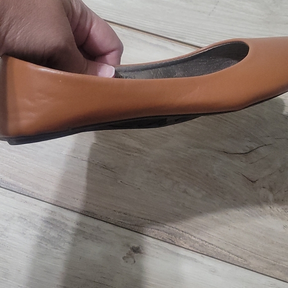 West Blvd Chestnut Brown Ballet Flats - Picture 7 of 8
